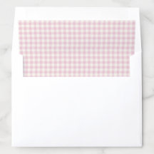 Imperfect Gingham Plaid Rustic Farmhouse Rose Jam