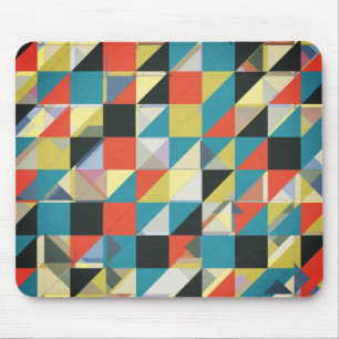 Imperfect Grid of Colours Mouse Mat