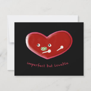 Imperfect Heart Doll Holiday Card
