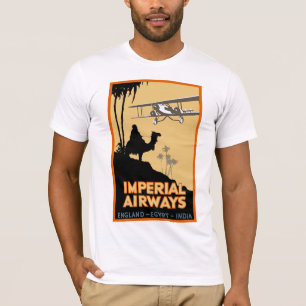 Imperial Airways ~ England - Egypt - India T-Shirt