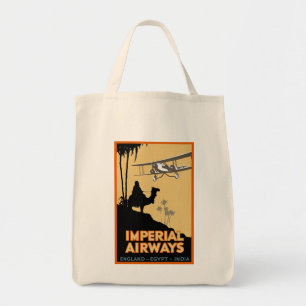 Imperial Airways ~ England - Egypt - India Tote Bag