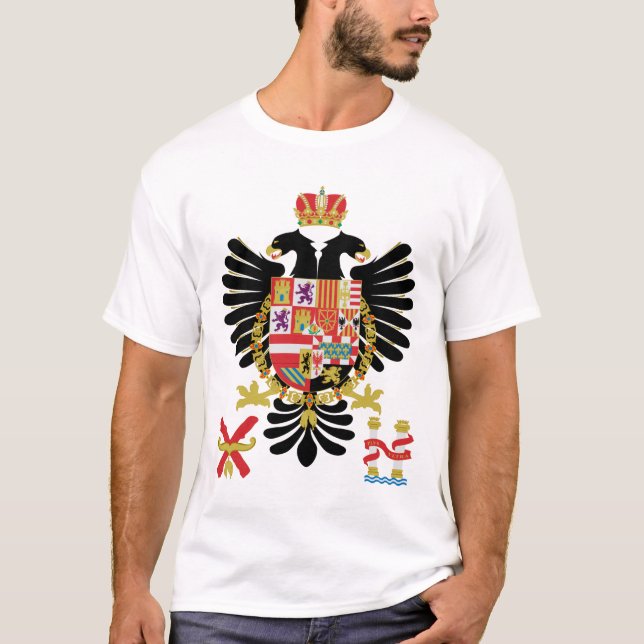 Imperial Arms of CARLOS V T-Shirt (Front)