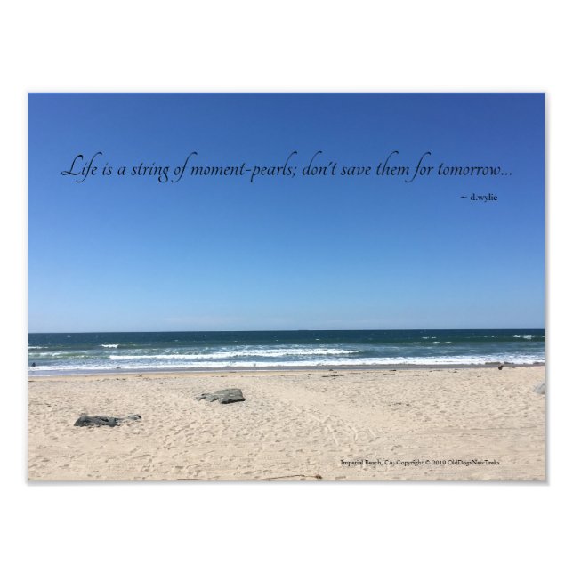 Imperial Beach, California Photo Print (Front)
