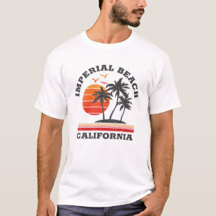 Imperial Beach California Retro Souvenir Gift T-Shirt