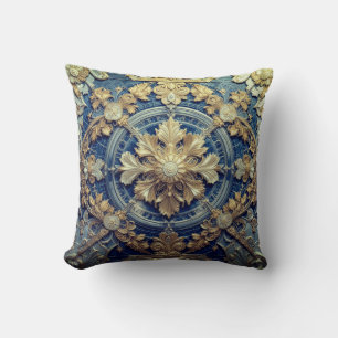  Imperial Blue Outdoor Throw Cushion 41 x 41 cm 