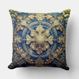  Imperial Blue Throw Cushion 51 x 51 cm