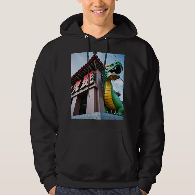 Imperial Chinese Dragon Hoodie (Front)