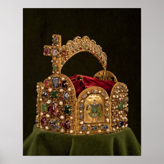 Imperial Crown made for the coronation of Otto Poster (Front)
