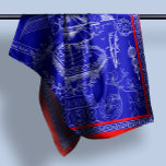 Imperial Dynasty Silky Scarf<br><div class="desc">Immerse yourself in the grandeur of ancient China with our "Imperial Dynasty Silk Scarf." A majestic piece that celebrates the rich cultural tapestry of one of the world's oldest civilisations, this scarf is a vibrant tribute to China's illustrious history. Drenched in a royal blue hue and bordered with a striking...</div>