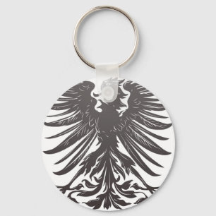 Imperial eagle design element key ring