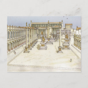 Imperial Forum. Rome Postcard