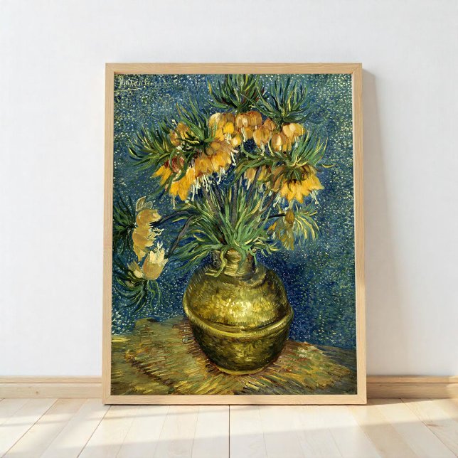 Imperial Fritillaries in a Copper Vase, Van Gogh Poster (Creator Uploaded)