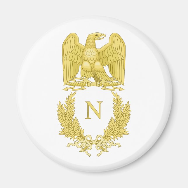 Imperial Napoleon I Eagle Emblem Magnet (Front)