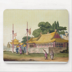 Imperial Palace, Tokyo, plate 54 from 'Le Costume Mouse Mat