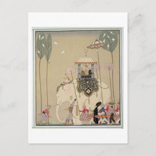 Imperial Procession (colour litho) Postcard