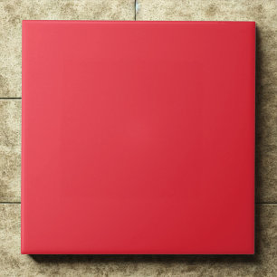 Imperial Red #ed2939 Royal Accent Tile