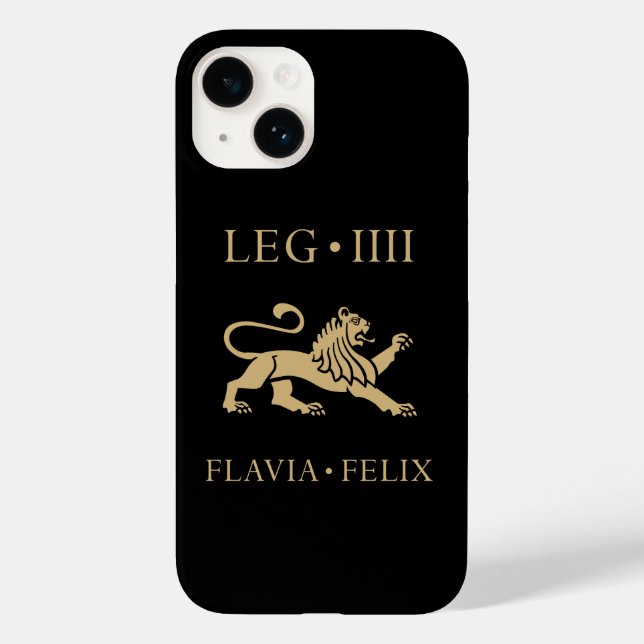 Imperial Roman Army - Legio IV Flavia Felix Case-Mate iPhone Case (Back)