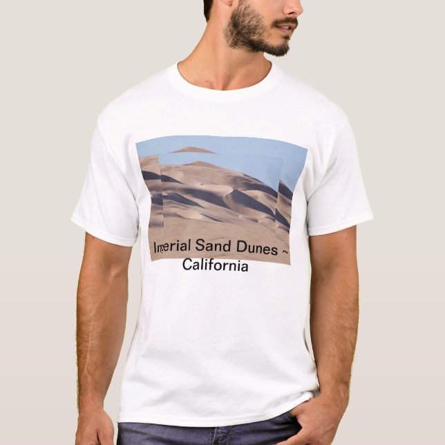 Imperial Sand Dunes California T-Shirt (Front)