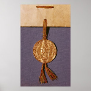 Imperial seal of Frederick II from the Poster