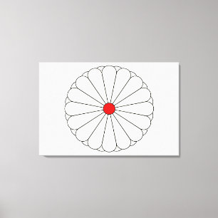 Imperial Seal of Japan Canvas Print
