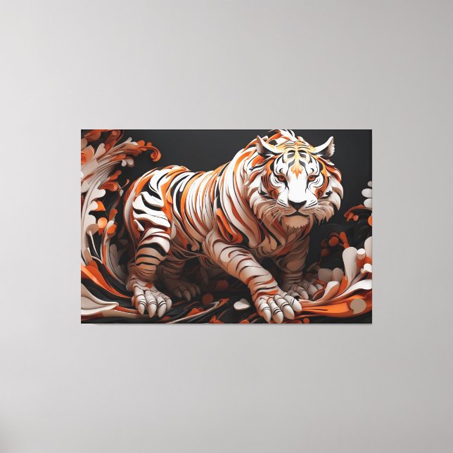 Imperial Tiger  Canvas Print (Front)