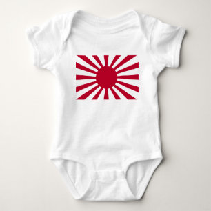Imperial War Flag of Japan Baby Bodysuit