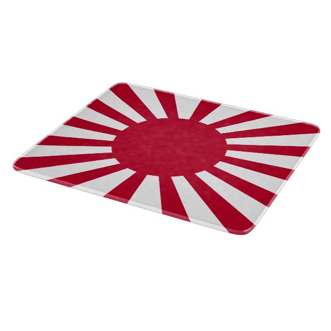 Imperial War Flag of Japan Cutting Board (Corner)