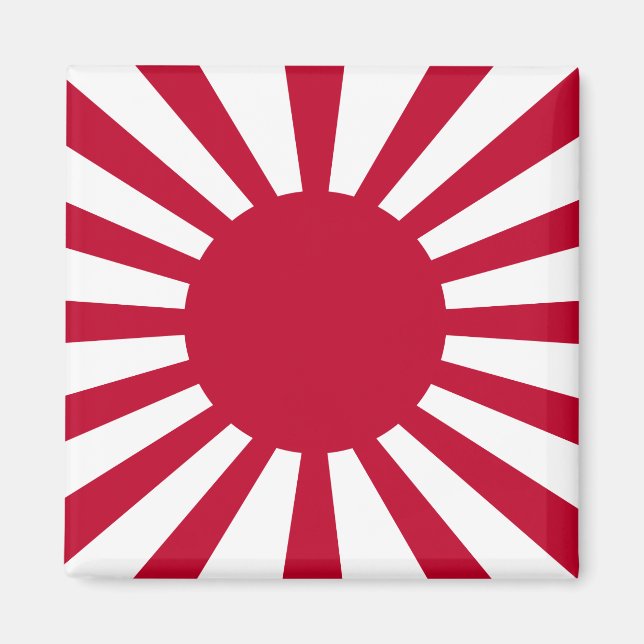 Imperial War Flag of Japan Magnet (Front)