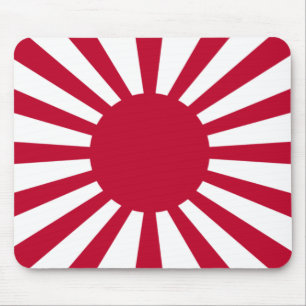 Imperial War Flag of Japan Mouse Mat