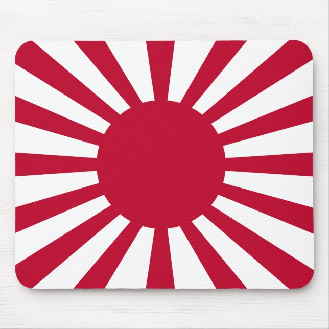 Imperial War Flag of Japan Mouse Mat (Front)