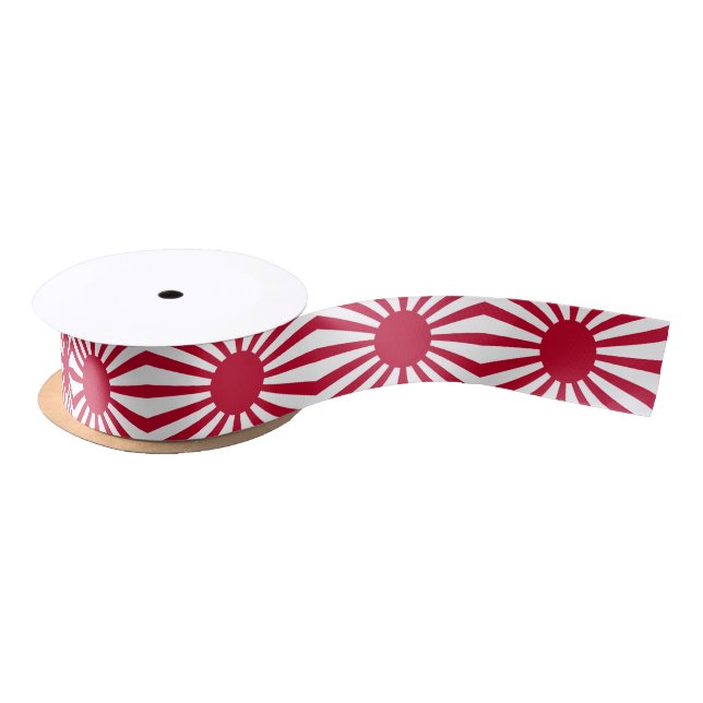 Imperial War Flag of Japan Satin Ribbon (Spool)