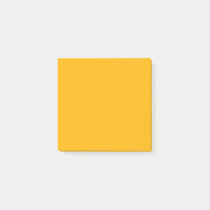 Imperial Yellow Solid Colour Post-it Notes