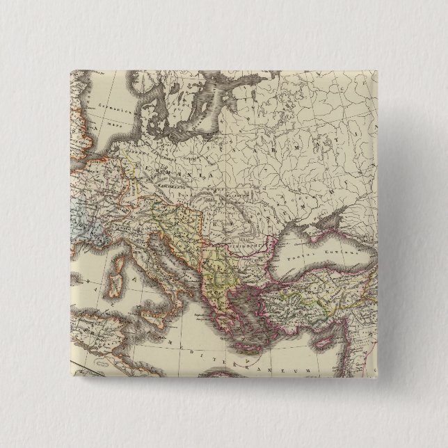 Imperium Romanorum 15 Cm Square Badge (Front)