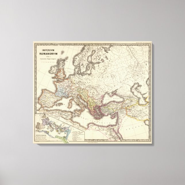 Imperium Romanorum Canvas Print (Front)