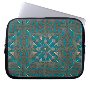 Imperturbability pattern laptop sleeve