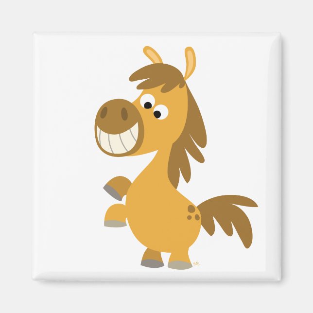 Impetuous Cartoon Pony Magnet (Front)