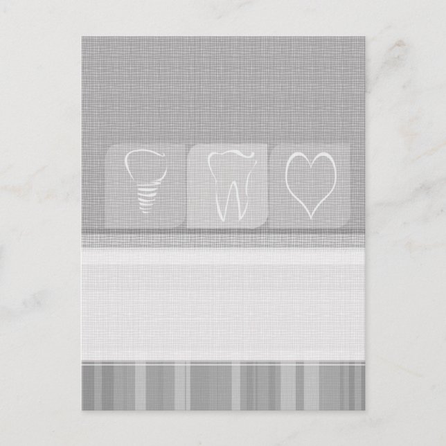Implant Dentist Gifts Postcard (Front)