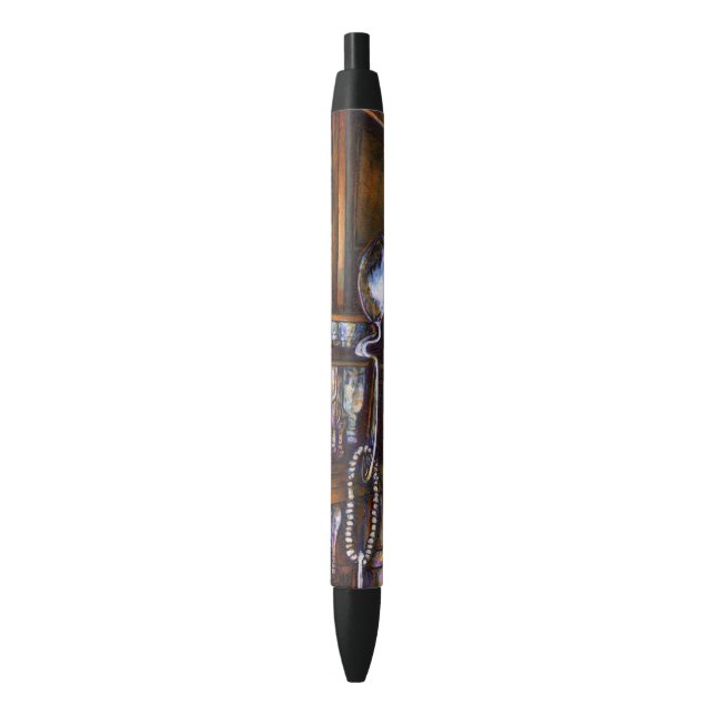 Implicitly Understood Black Ink Pen (Front Vertical)