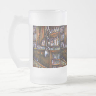 Implicitly Understood Frosted Glass Beer Mug
