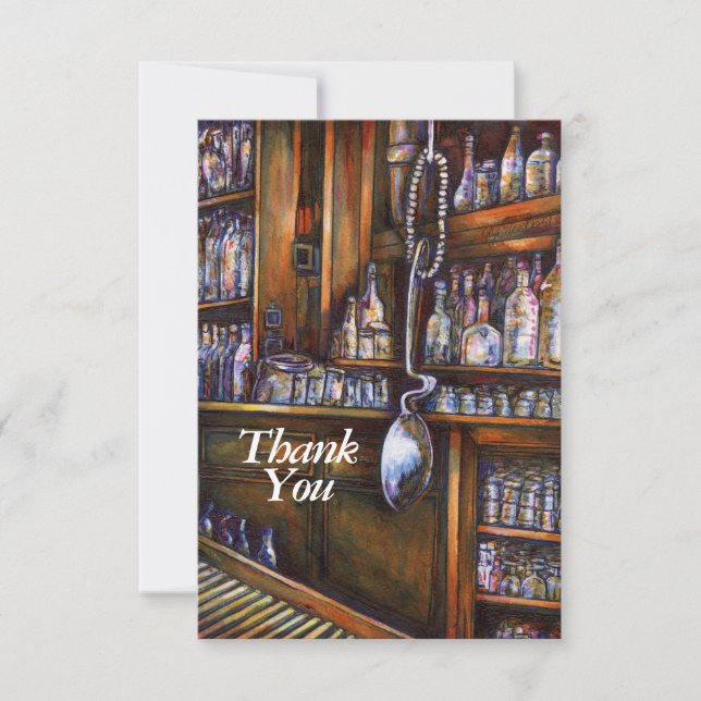 Implicitly Understood Thank You Card (Front)