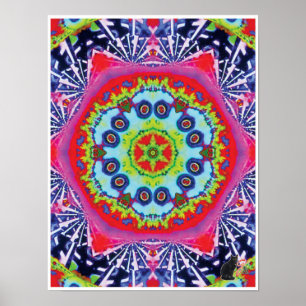 Import Kinetic Collage Kaleidoscope Poster