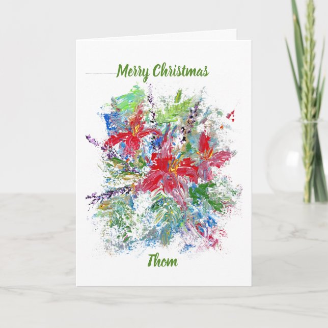 Importance of family, surviving loss personalised card (Front)