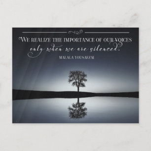 Importance Of Our Voices Postcard