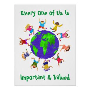 Important and Valued Children Poster