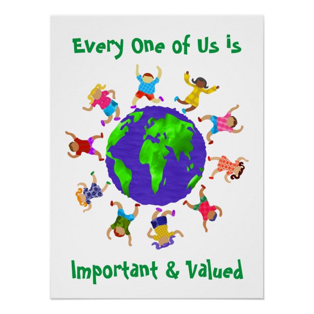 Important and Valued Children Poster (Front)