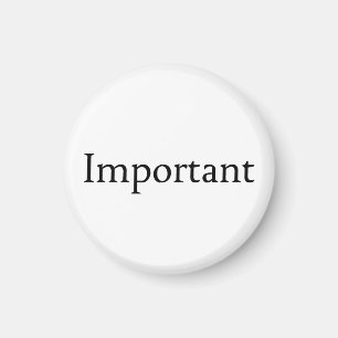 Important Magnet