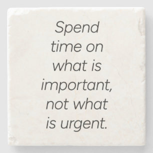 Important Marble Stone Coaster