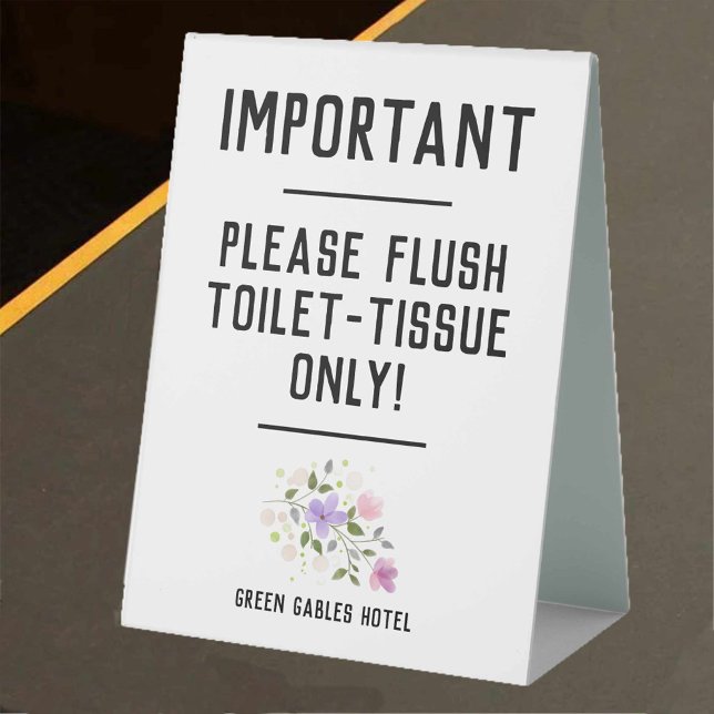 Important Notice - Flush Toilet Tissue (Creator Uploaded)