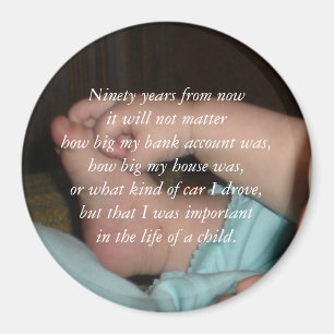 Important to Child Magnet