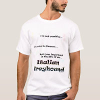 Important to my Italian Greyhound